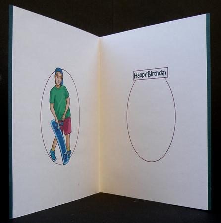 Son-sational Skateboarder Insert by Suzi Cooper