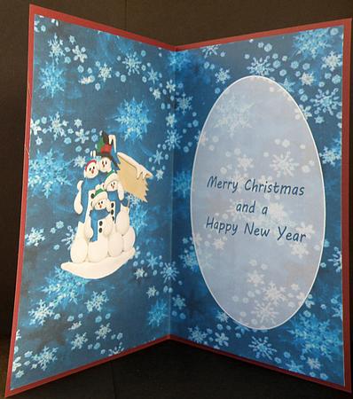 Winter Snowmen Insert by Suzi Cooper