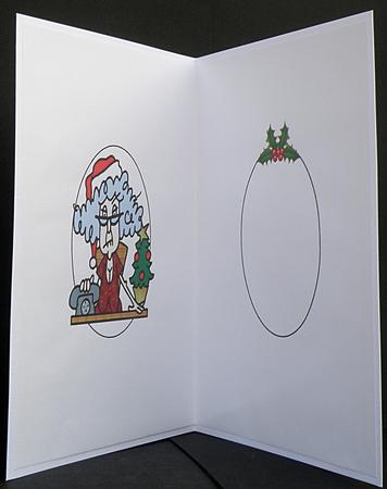 Stella Called Santa Insert by Suzi Cooper