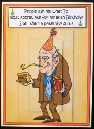 Wow Fred Celebrates His 80th Birthday Pyramid by Suzi Cooper