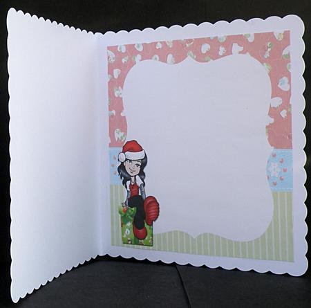 Queens Cutie -  Christmas 8x8 Insert by Suzi Cooper