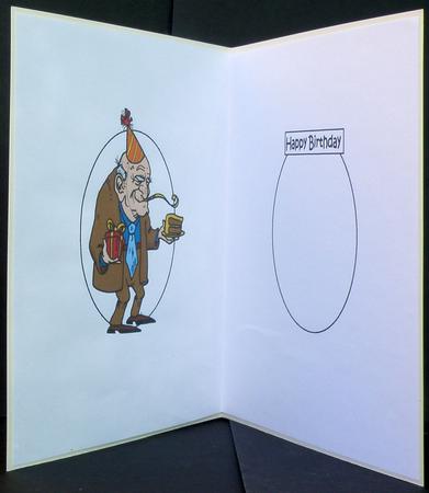 Wow Fred Celebrates His 80th Birthday Insert by Suzi Cooper