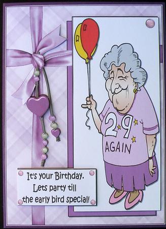 Ethel Wants to Party Quick Card by Suzi Cooper