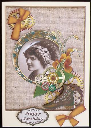 Portrait of a Vintage Lady by Suzi Cooper