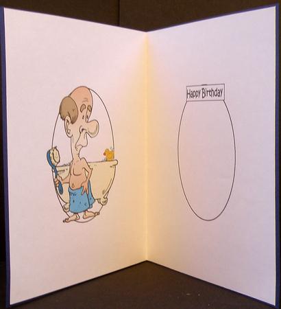 Rub-a-dub-dub I'm Off to the Pub Insert by Suzi Cooper