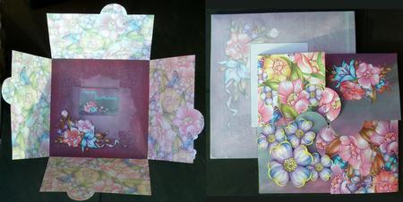 Flora Dovetail Card & Envelope Kit by Suzi Cooper