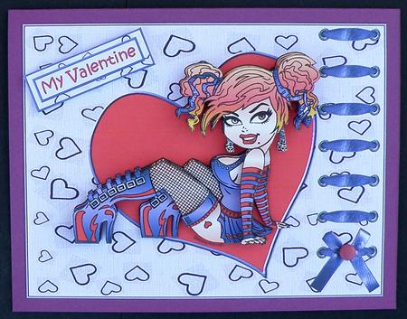 Delores Dammage Gets Saucy for Valentines by Suzi Cooper