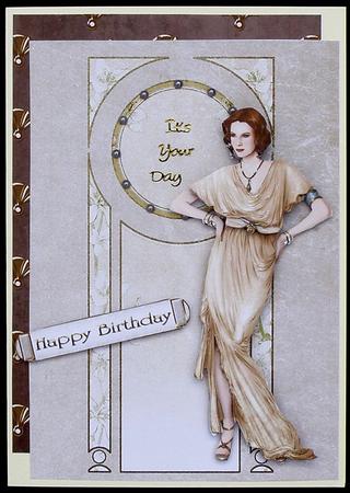 Art Deco Lady Elise Kit Retro by Suzi Cooper
