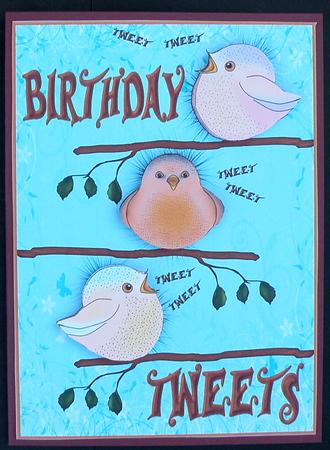 Baby Birds Birthday Tweets by Suzi Cooper