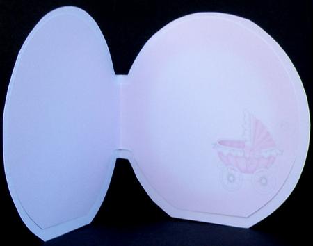 Baby Buggy Girl Wordaround Insert by Suzi Cooper