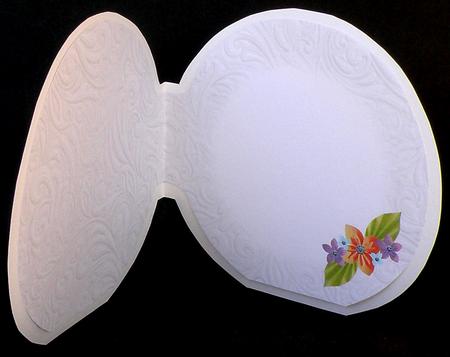 Paper Flowers Wordaround Insert by Suzi Cooper