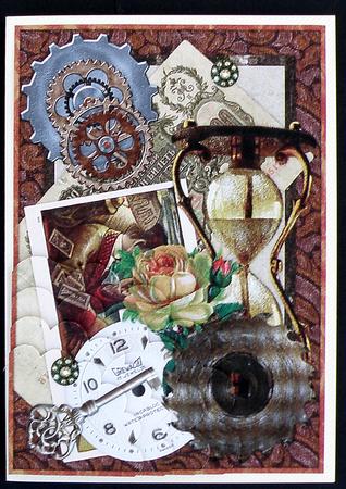 Vintage Meets Steampunk 1 - Stacker Card by Suzi Cooper