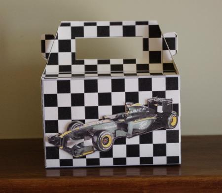 Gable-top Box - Racing Car Green by Suzi Cooper