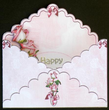 Floral Envelope Card by Suzi Cooper