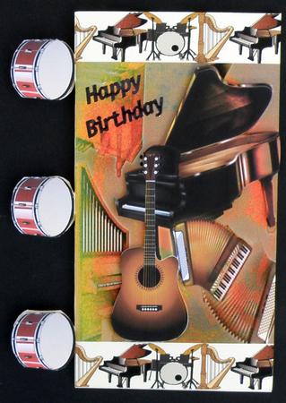 Special Hinges Musical Birthday by Suzi Cooper