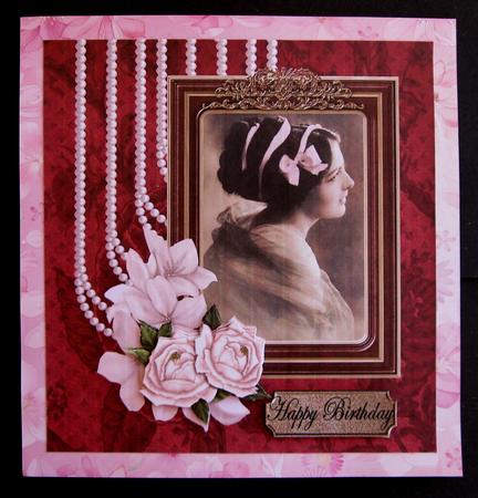 Portrait of a Vintage Lady by Suzi Cooper