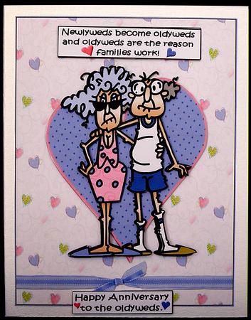 Stella and Guss Are Oldyweds, Quick Card by Suzi Cooper