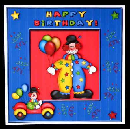 Birthday Clown by Suzi Cooper