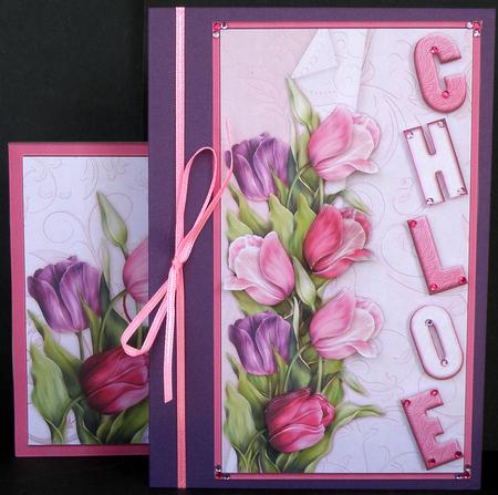 Tulips Over the Side Word Kit by Suzi Cooper