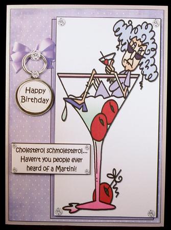 Stella Says Cholesterol Schmolesterol Quick Card by Suzi Cooper