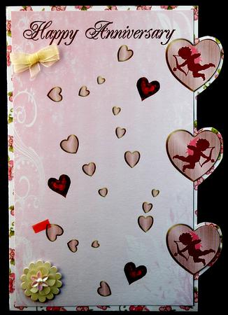 Anniversary Heart Card by Suzi Cooper