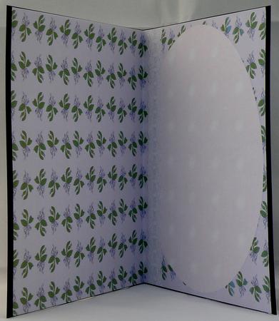 Lilac Flowers & Lace Insert by Suzi Cooper