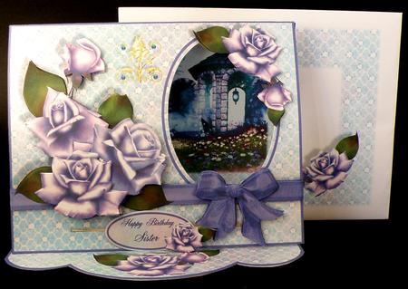 C-thru Easel 3D Card Kit - My Blue Heaven by Suzi Cooper