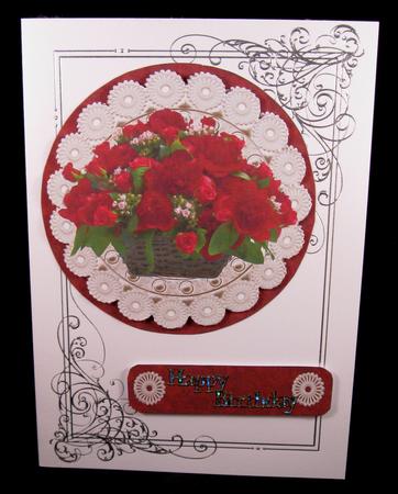 Basket Full of Flowers by Suzi Cooper