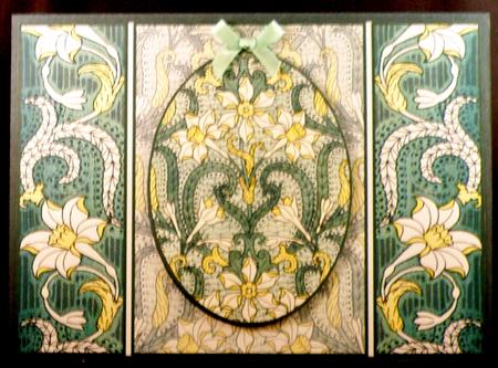 Art Nouveau Daffodils by Suzi Cooper