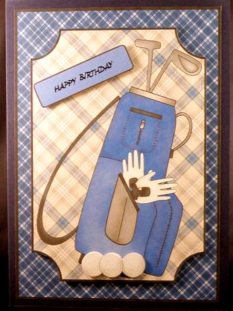 Golfing Theme for Fathers Day by Suzi Cooper