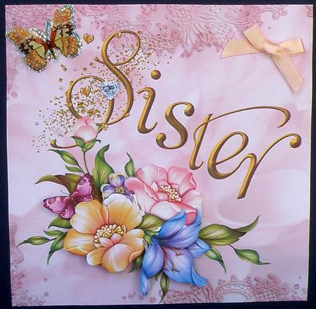 Sister Butterfly & Flowers Step by Step by Suzi Cooper