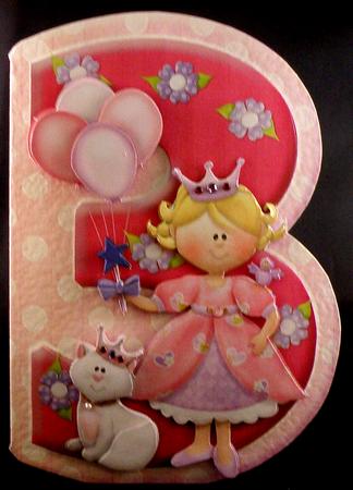 Age 3 Princess Shape Card Sheet 2 of 2 by Suzi Cooper