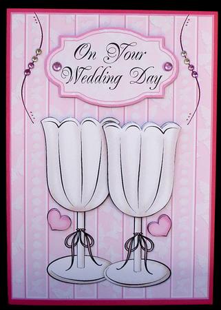 Celebration Toast Decoupage by Suzi Cooper