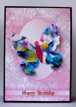6 Ribbon & Lace Card Fronts by Suzi Cooper
