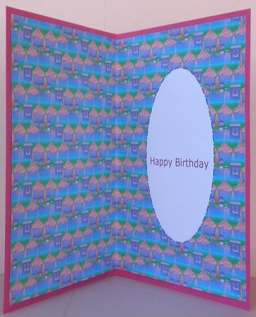 Birthday Cupcake Insert by Suzi Cooper