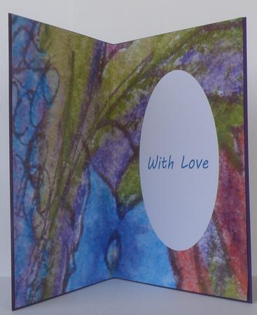 Blue Flower Insert by Suzi Cooper