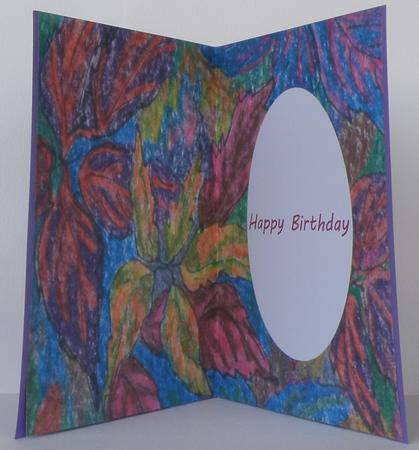 Autumn Leaves Made Him Think of Hand Made Quilts Insert by Suzi Cooper