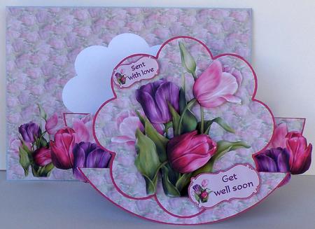 Tulips All Occasion Stepper Rocker Kit by Suzi Cooper