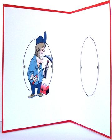 DIY Dan Loves His Hammer Insert by Suzi Cooper