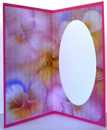 Floral Pansie Insert by Suzi Cooper