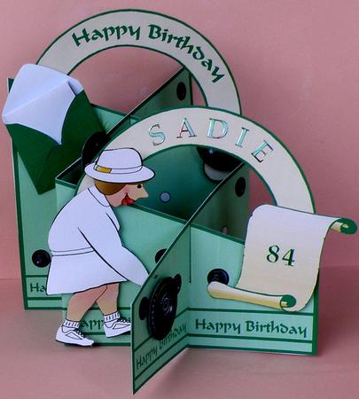 Lawn Bowls (lady ) Cascade Deluxe by Suzi Cooper
