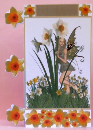 Special Hinges Fairy in Daffodils by Suzi Cooper