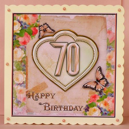 Floral 70th Birthday by Suzi Cooper