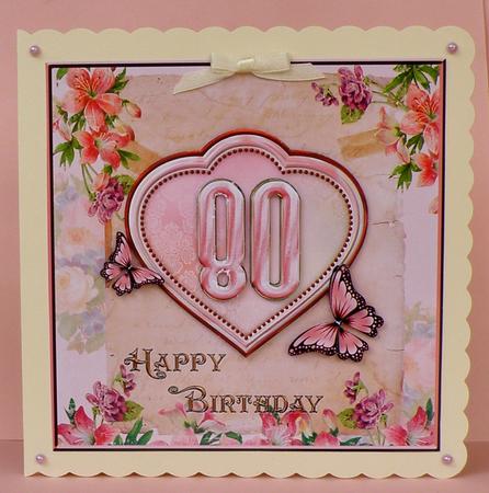 Floral 80th Birthday by Suzi Cooper