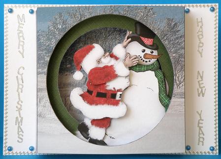 Santa and Snowman Cardarama Part 2 by Suzi Cooper