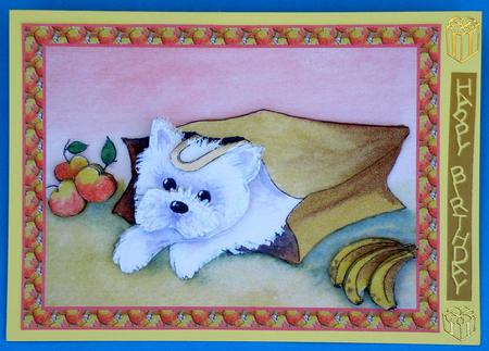 I Didn't Order That from My Shopping Delivery Card Front by Suzi Cooper