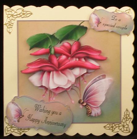 Fuchsia Topper Two by Suzi Cooper