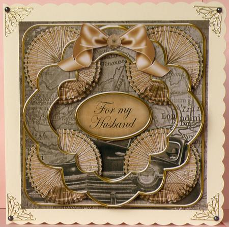 Duotone Vtea Car for My Husband 3D Rosette 8in Kit by Suzi Cooper