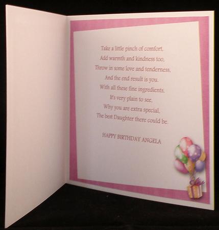 Birthday Balloons 8x8in Insert by Suzi Cooper