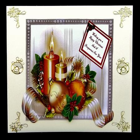 Christmas Candles by Suzi Cooper